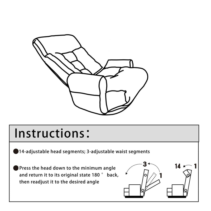 Modern With Metal Frame Swivel Game Lounge Chair With Adjustable Headrest And Waist Support, 360 Degree Rotatable Leisure Chair For Living Room - Gray by HouseOfZazla