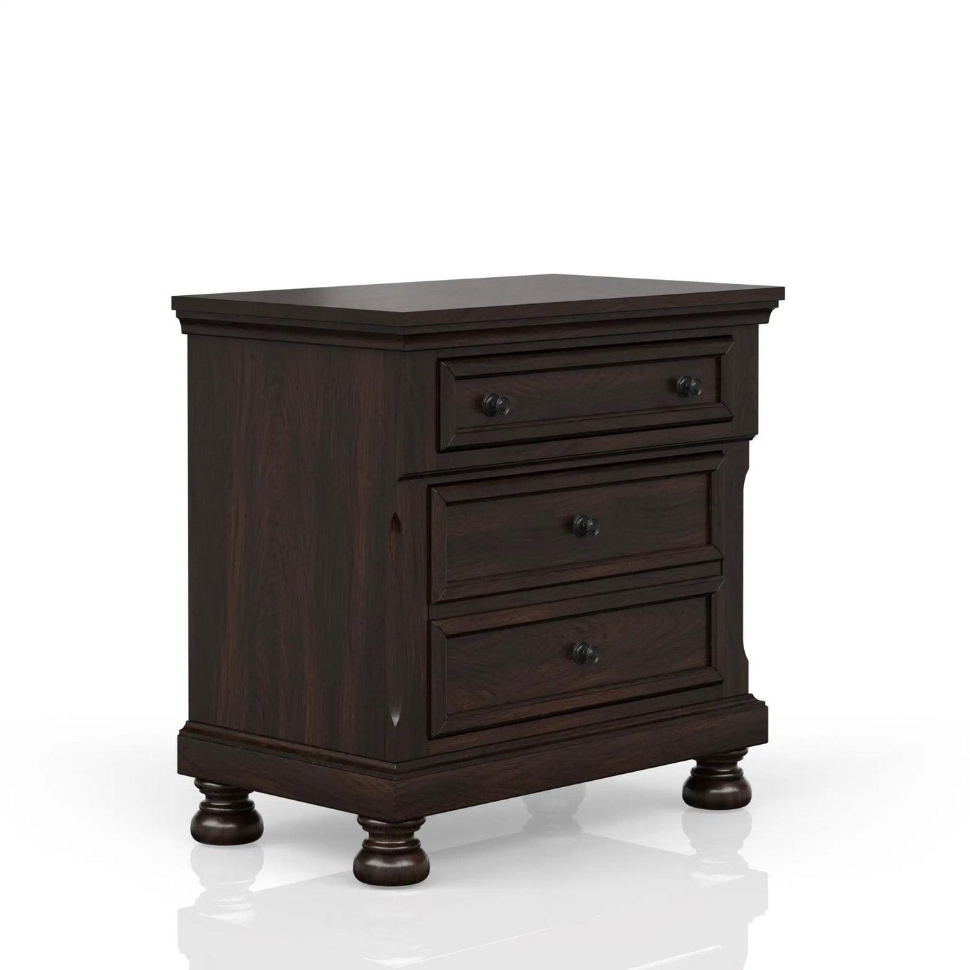 Nightstand Two Storage Drawers by Unique Piece Furniture