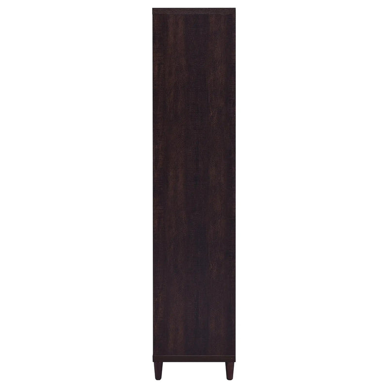 Wadeline 2-door Tall Accent Storage Cabinet Rustic Tobacco by Unique Piece Furniture