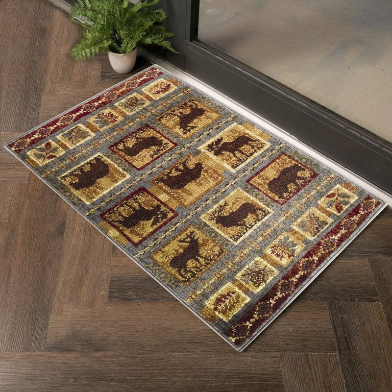 Nature's Nest - GC_CBL3004 Lodge Area Rug by HouseOfZazla