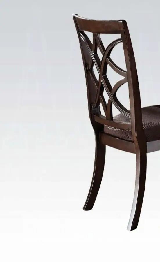 Keenan - Side Chair (Set of 2) - Brown / Dark Walnut by HouseOfZazla