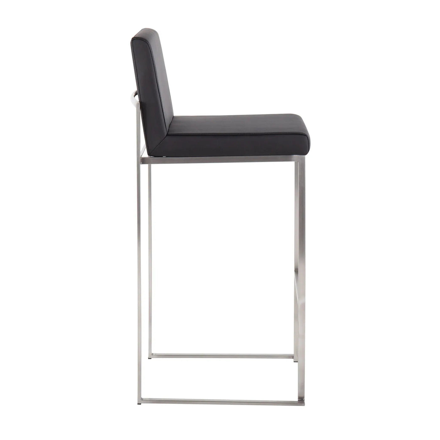 Fuji - Contemporary And Modern Elegance High Back Barstool by HouseOfZazla
