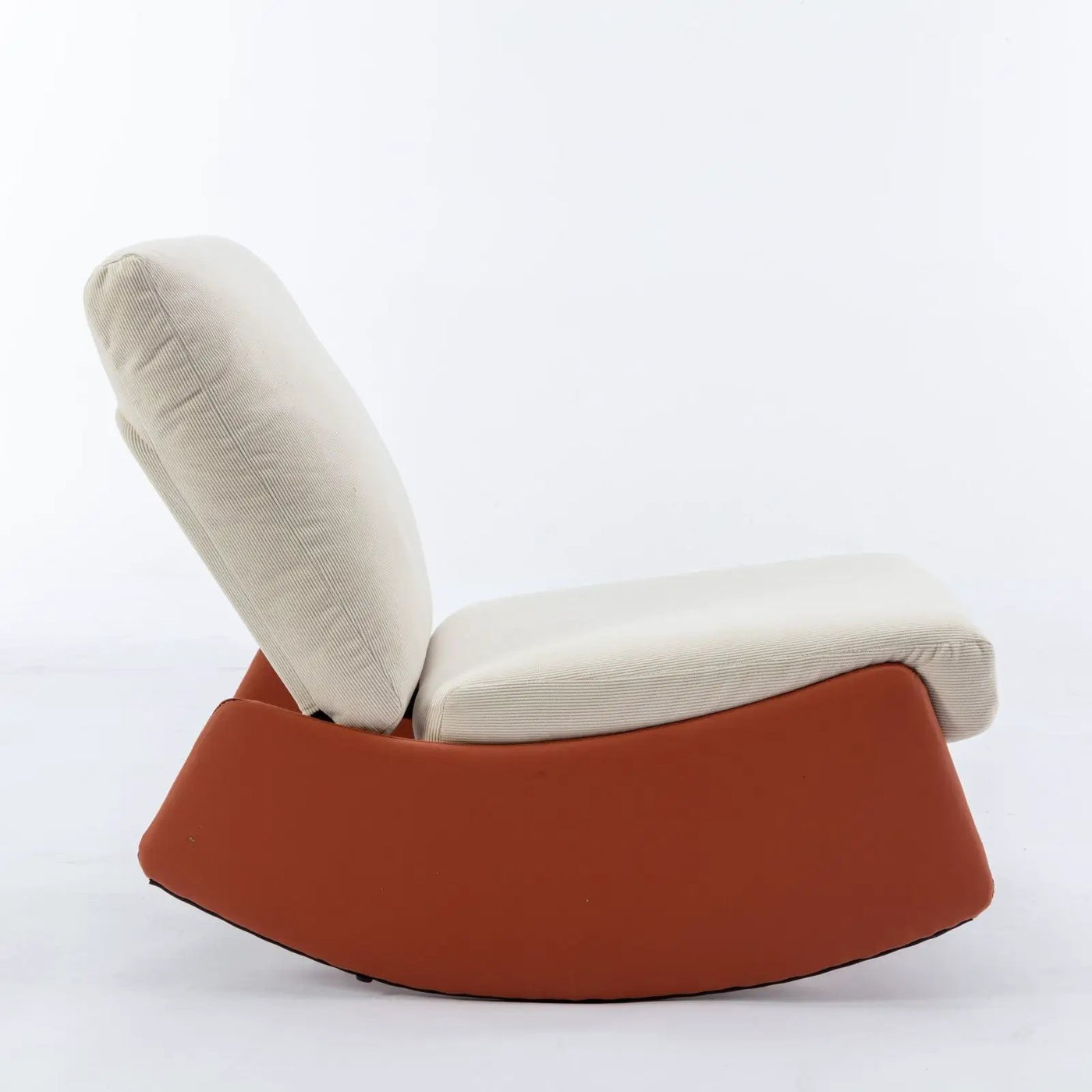 Modern Rocking Chair Recliner, Comfy Rocker Nursery Chair With Footrest, Accent Reading Chair, Upholstered Lounge Chair For Relaxing, Resting, Soft Padded Rocker For Indoor Living Room Bedroom by Unique Piece Furniture