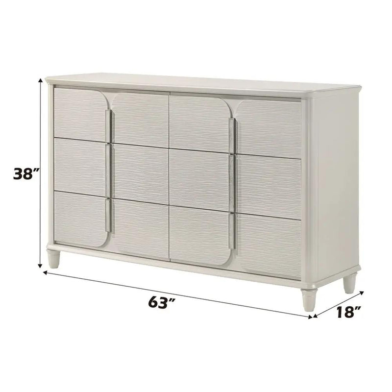 Laveda - Dresser - Pearl White by Unique Piece Furniture