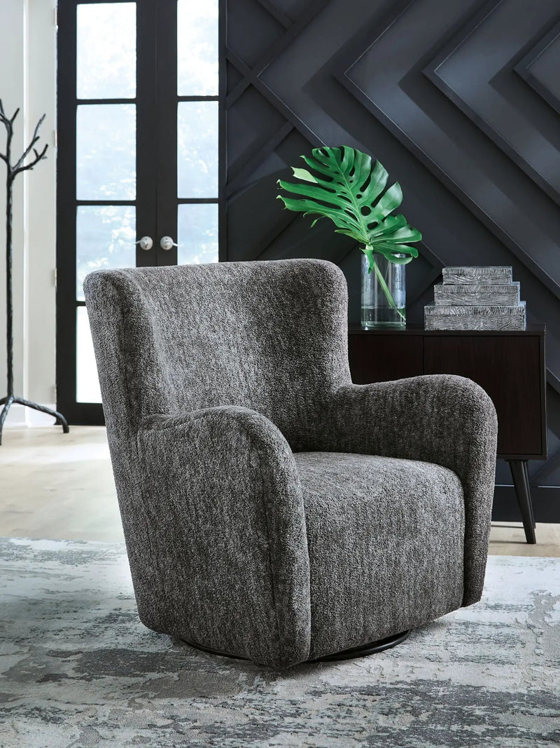 Rowenburg - Swivel Glider Accent Chair by Unique Piece Furniture