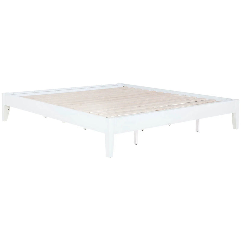 Hounslow California King Universal Platform Bed White by Unique Piece Furniture