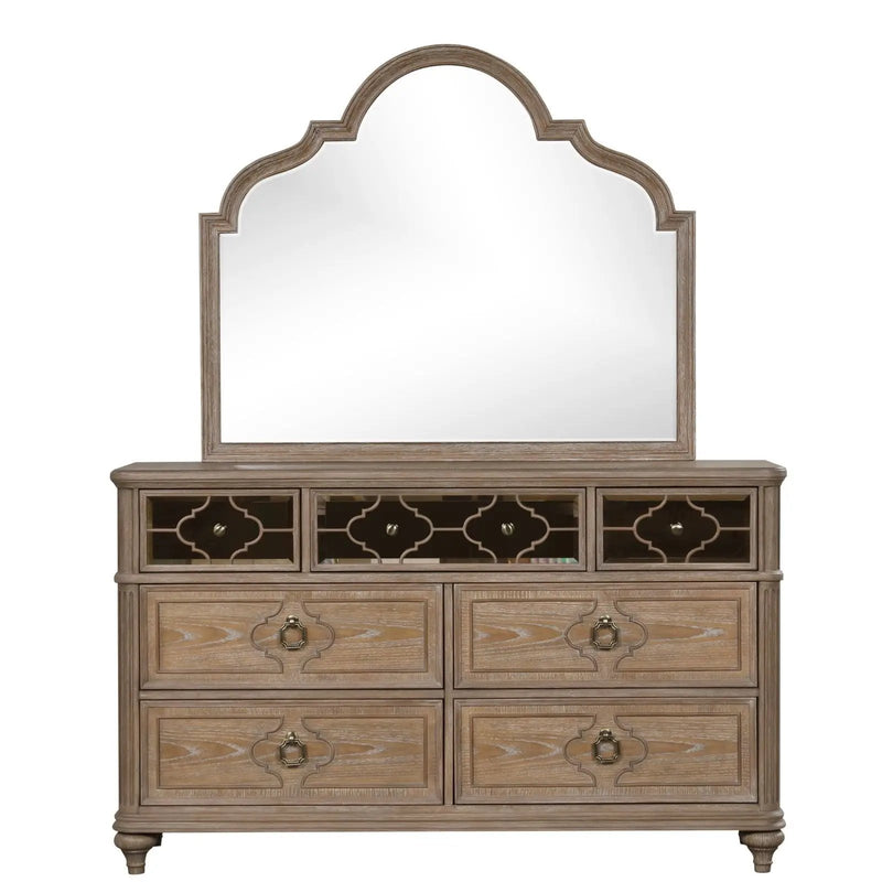 1 Piece Dresser, Dovetail Drawers, Bedroom Furniture - Oak / Rustic by Unique Piece Furniture