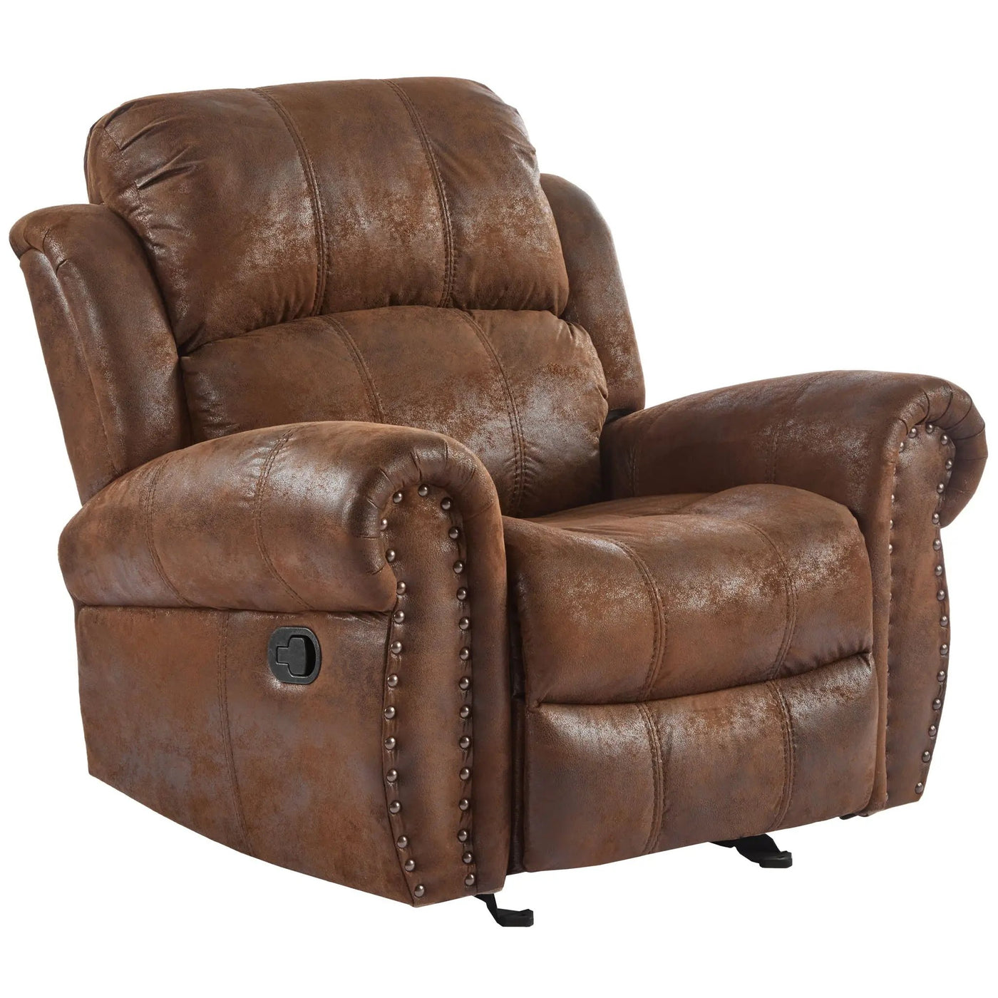 Wide Standard Manual Glider Recliner by Unique Piece Furniture