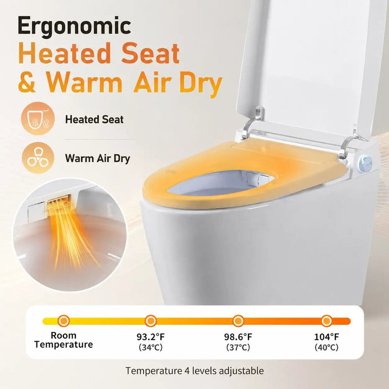 Smart Toilet With Bidet Built In by HouseOfZazla