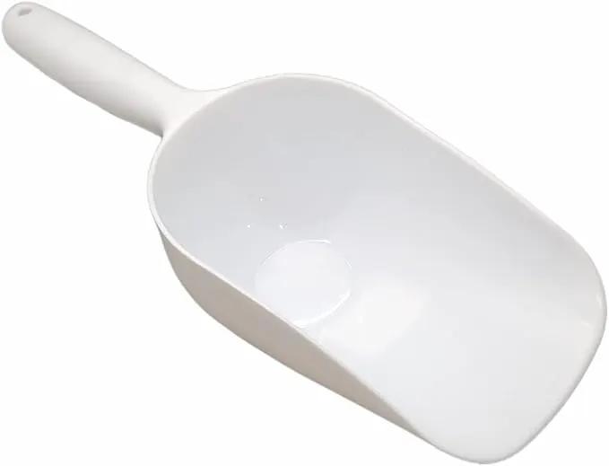 Jumbo Plastic Scoop - 12" Large Food Scoop for Flour, Sugar, Cereal, Pet Food, Gardening (3 Pack) by GreenHaven Gardens