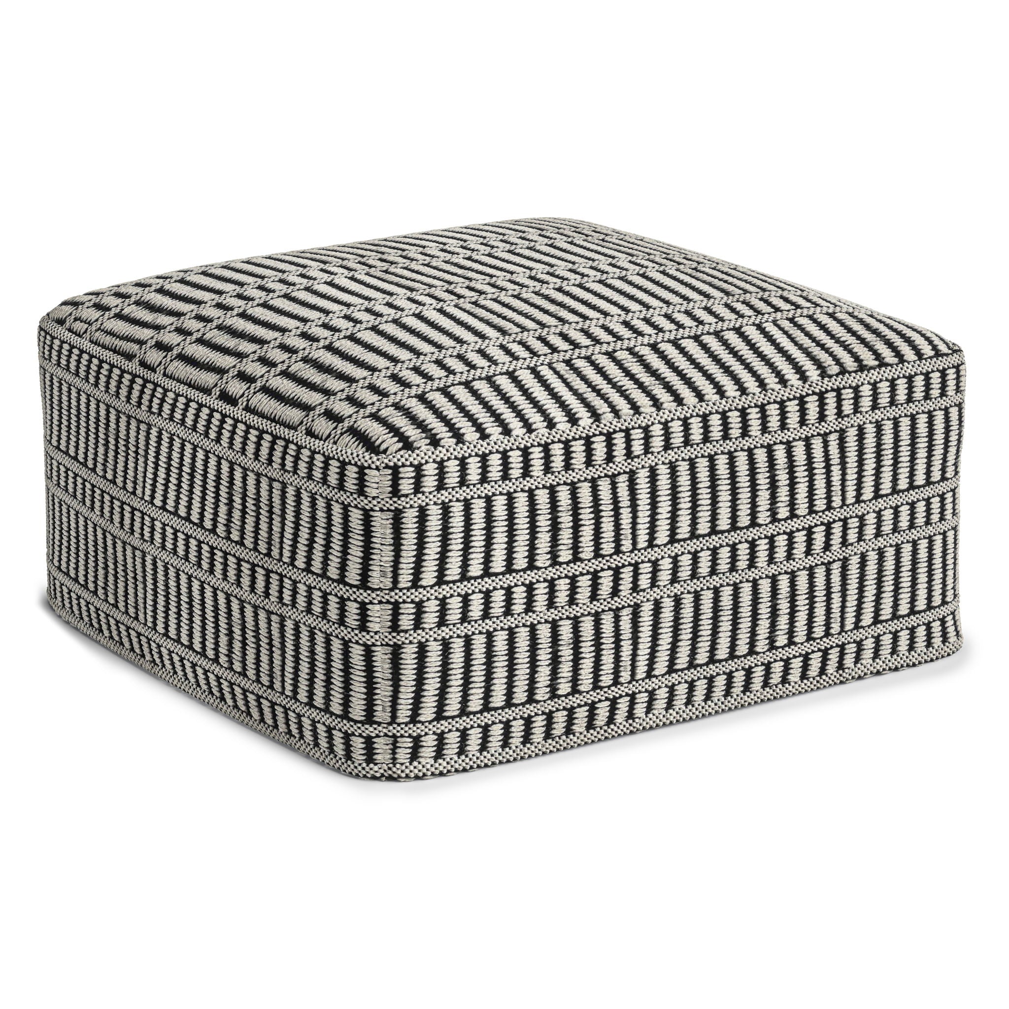Safford - Square Outdoor / Indoor Pouf by HouseOfZazla