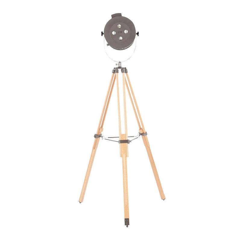 Ahoy - Industrial Floor Lamp - Natural / Antique by HouseOfZazla