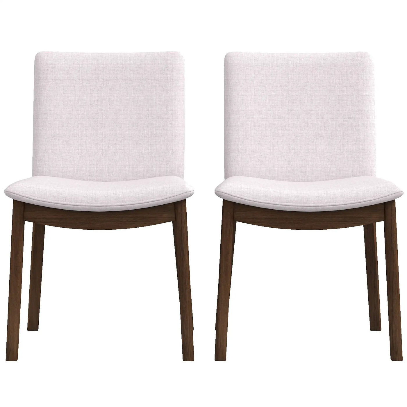 Laura - Mid-Century Modern Solid Wood Dining Chair (Set of 2) by Unique Piece Furniture