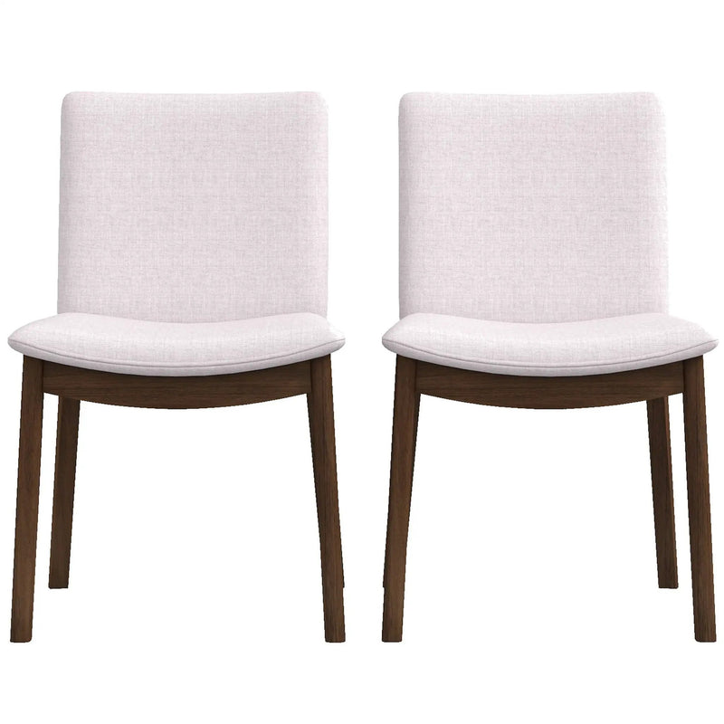 Laura - Mid-Century Modern Solid Wood Dining Chair (Set of 2) by HouseOfZazla