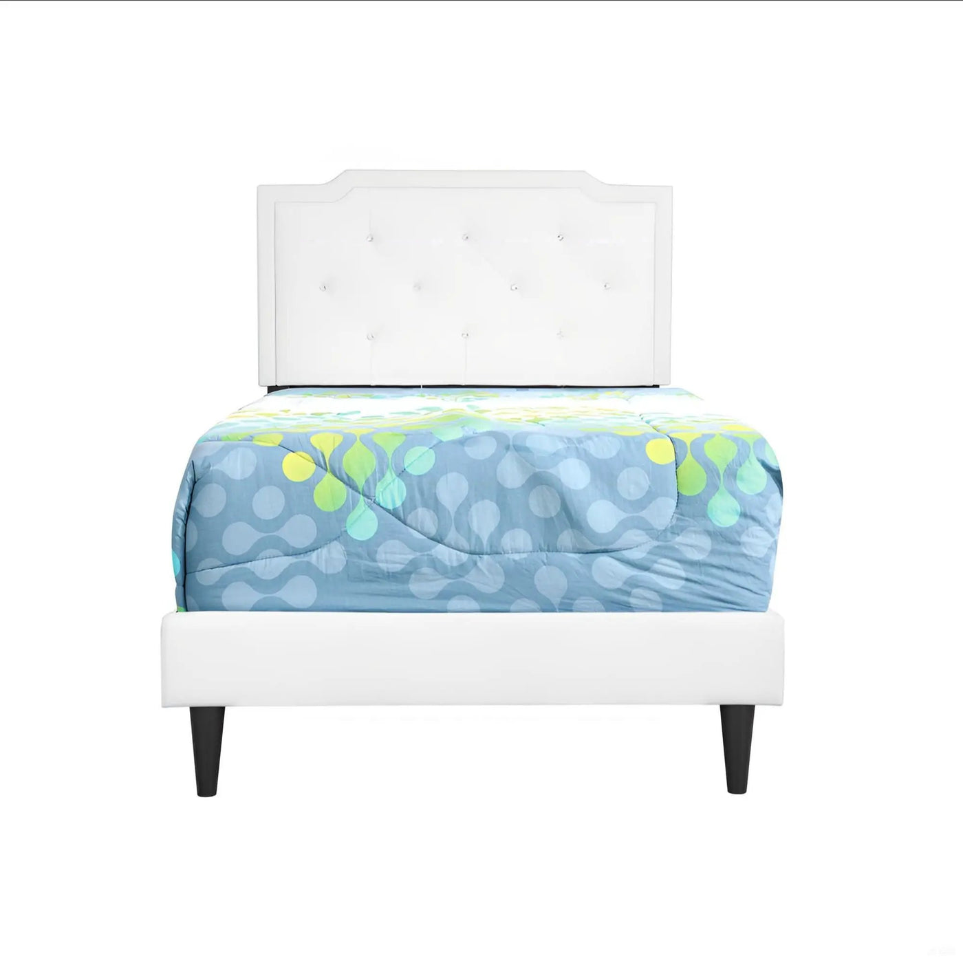Button Tufted Bed Charming For Cozy Spaces by HouseOfZazla