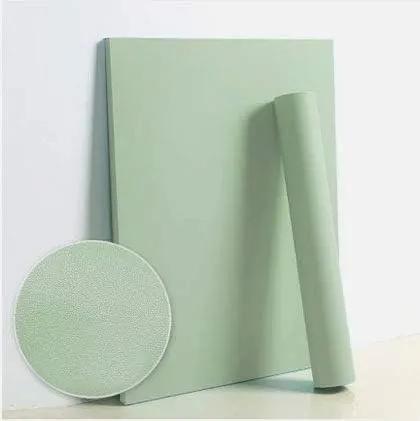 Dimoon 394''x17.7'' Green Peel and Stick Wallpaper Contact Paper Modern Self Adhesive Wall Paper Removable Renter Friendly Textured Solid Color Shelf Cabinet Vinyl Roll (394''x17.7'',Light Green) by GreenHaven Gardens