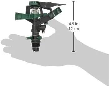 Orbit 10 Pack 1/2 Inch Plastic Impact Lawn Sprinkler Head by GreenHaven Gardens