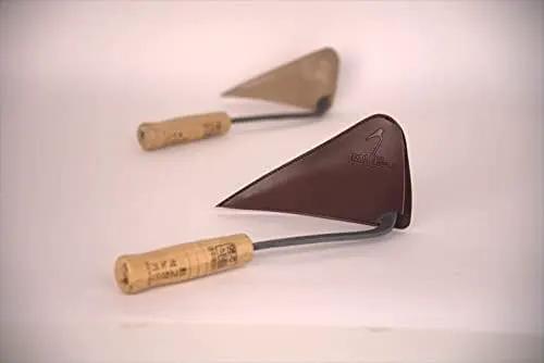 HandPlowHoe Gardentool with Safety Cover for Easy Gardening, Weeding and Farming Made by Korean Master Blacksmith (Small) by GreenHaven Gardens