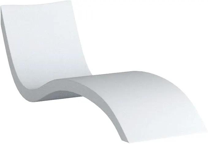 Ledge Lounger - Signature Chaise - Inside Pool & Sun Shelf Lounge Chair - Designed for Shallow Shelves Up to 9” - Compatible with All Pool Types - Poolside & Sun Deck Tanning - Set of 2 - White by GreenHaven Gardens