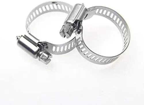 1.5"30M-98ft Lay-Flat Hose Pool Cleaning Belt Water Discharge Pump Hose With Aluminum Clamps Fittings Fire Hose Length Connection Hose Sump Pump Well Pump for House Garden and Irrigation Firehose