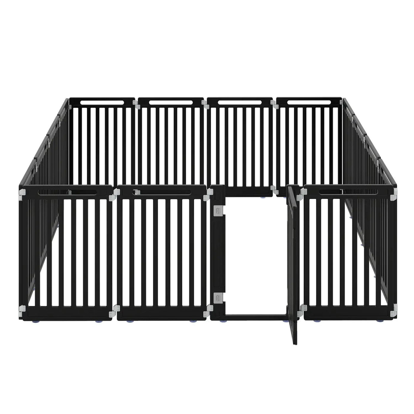 16-Panel Dog Playpen 31.5" Height Indoor Outdoor Pet Gate by DirectDeals