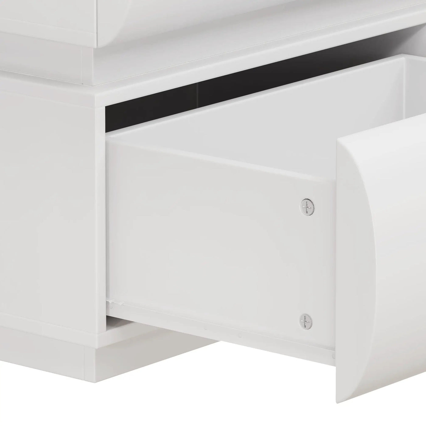 Minimalist Modern 6 Drawer Dresser, Handle Free Design With Wide Storage by Unique Piece Furniture