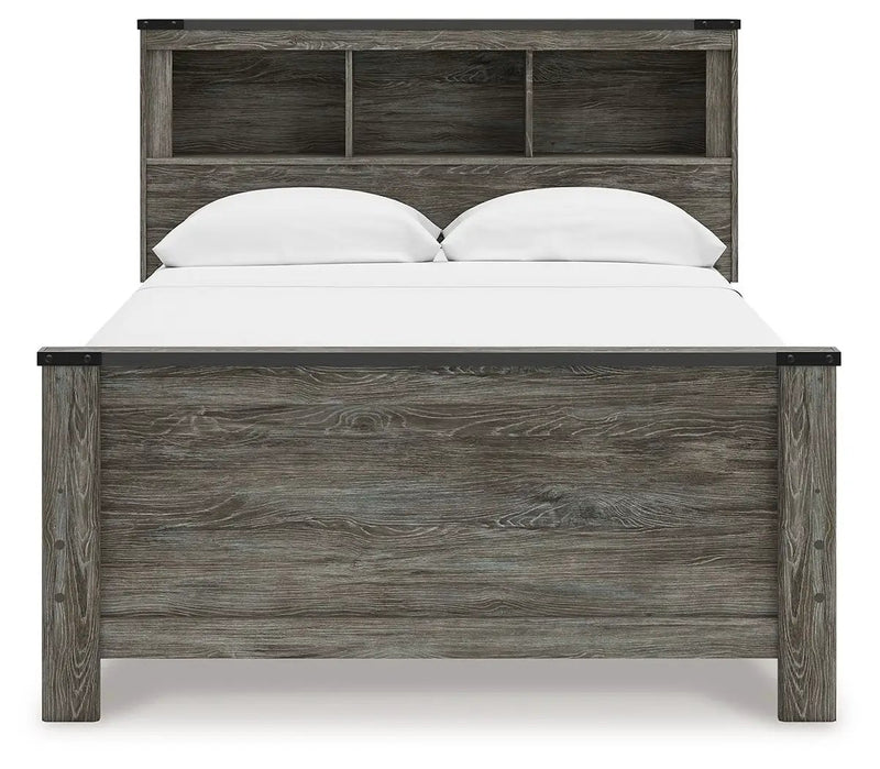 Frandern - Bookcase Panel Bed by Unique Piece Furniture