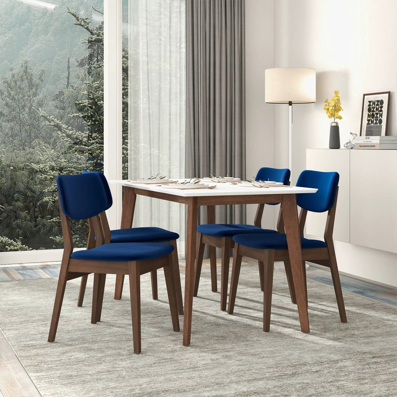 Carlos - Solid Back Side Chair (Set of 2) by Unique Piece Furniture