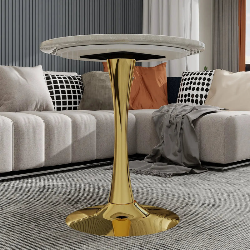27.6-Inch Round Dining Table by HouseOfZazla