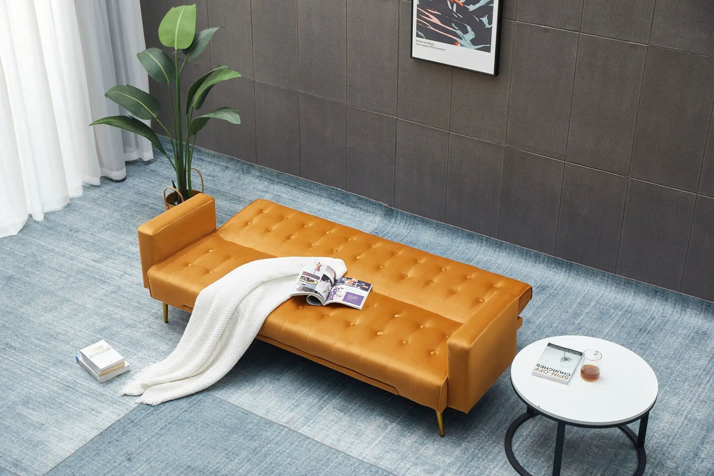 Comfort Compact Design Sofa Bed by HouseOfZazla