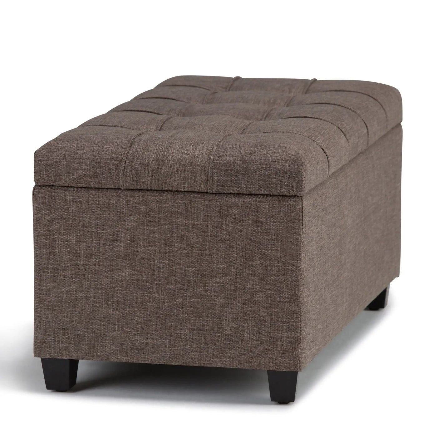 Sienna - Upholstered Storage Ottoman Bench by HouseOfZazla