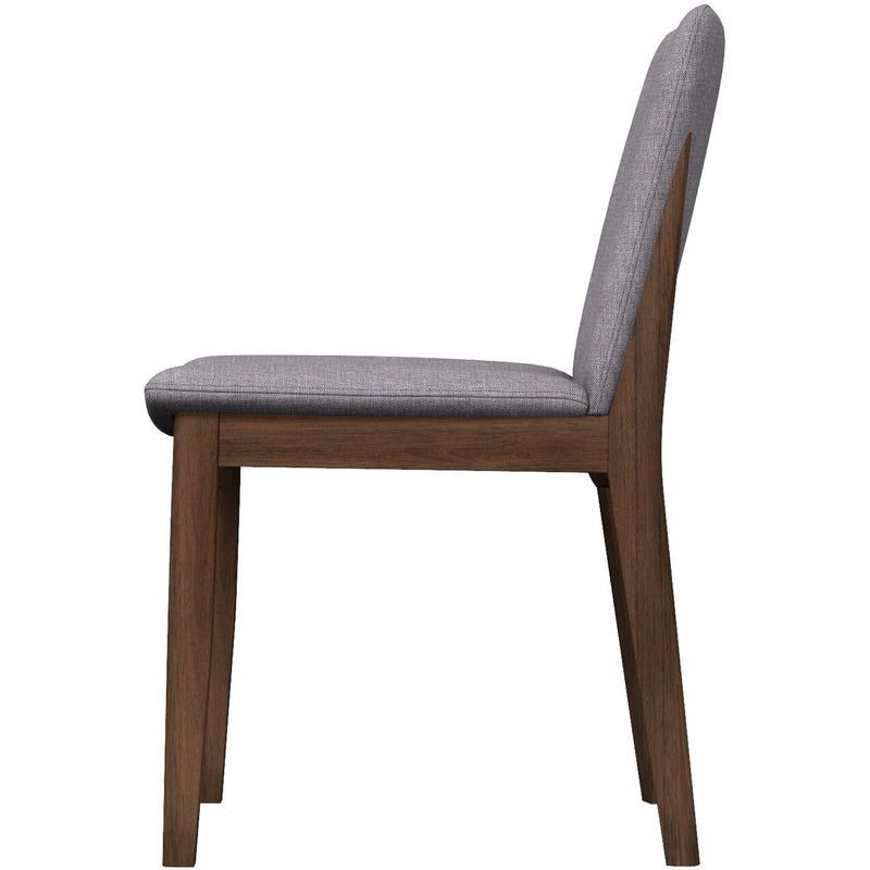 Laura - Mid-Century Modern Solid Wood Dining Chair (Set of 2) by HouseOfZazla
