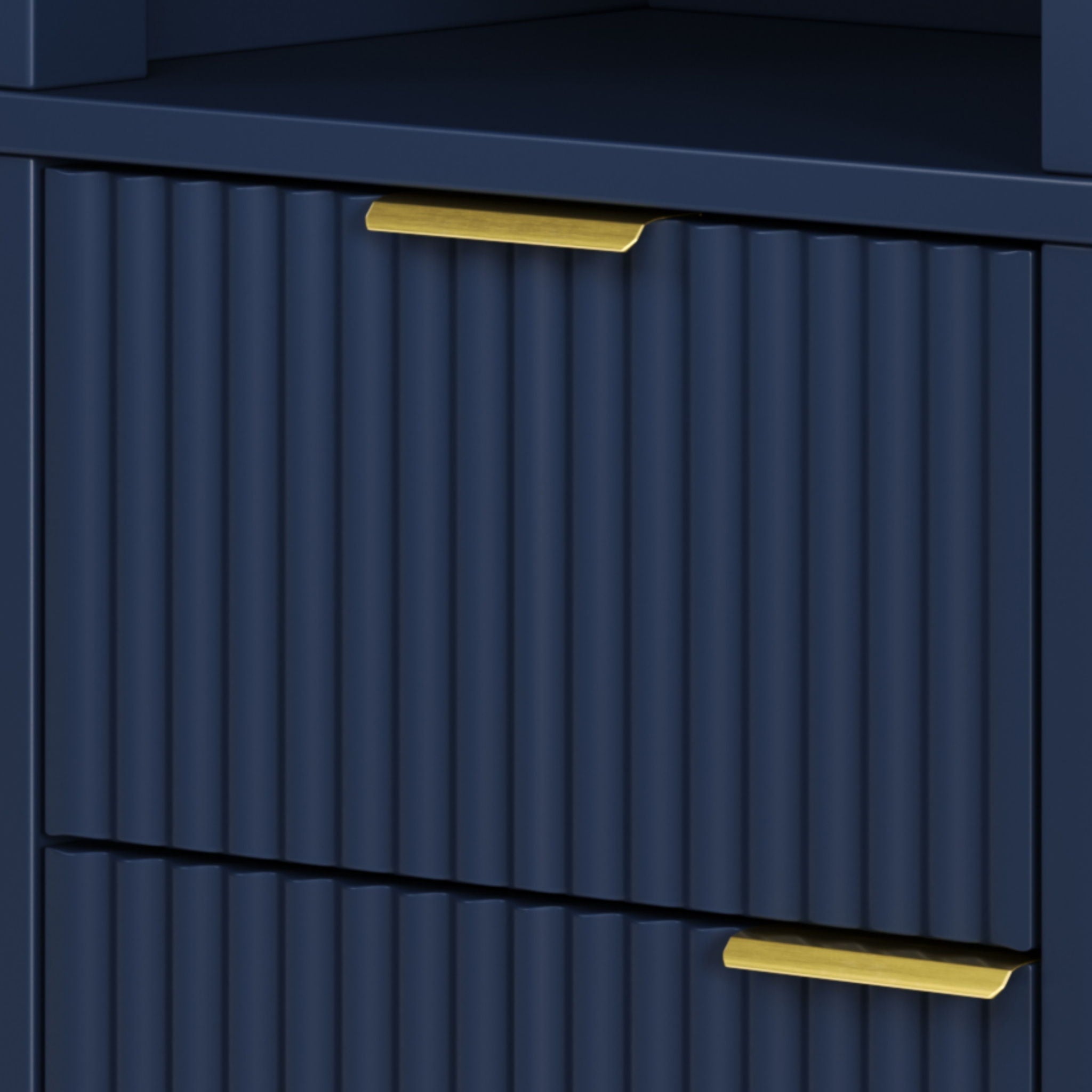 Tall Bathroom Storage Cabinet With Adjustable Shelves And 1 Drawer & Door by HouseOfZazla