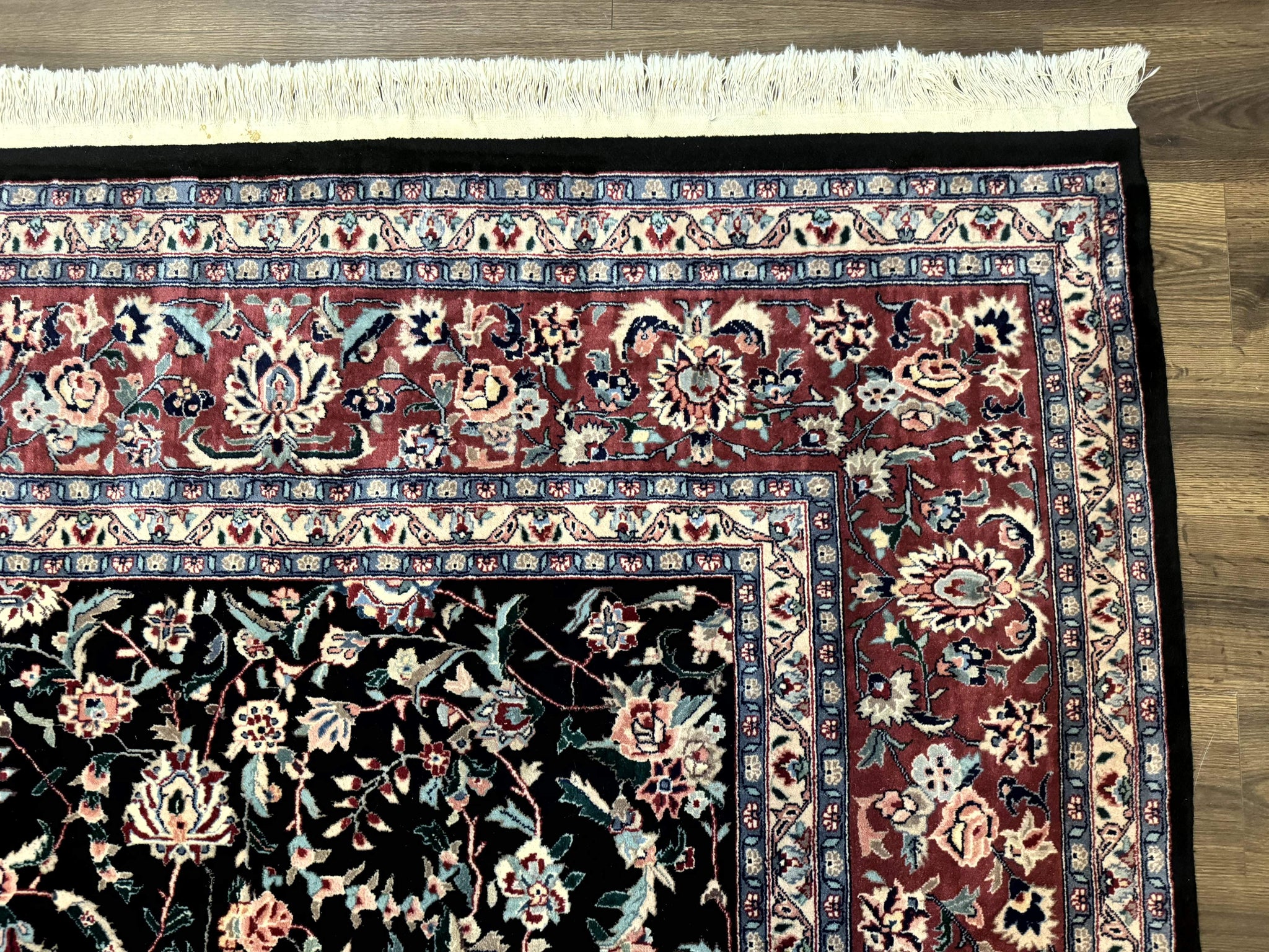 Large Sino Persian Rug 10x15, Floral Allover, Hand Knotted Wool Carpet, Fine by Jewel Rugs
