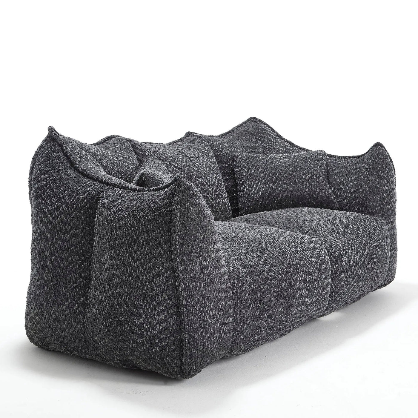 Comfortable Dual Beanbag Chair With High Resilience Foam Core For 2 People by HouseOfZazla