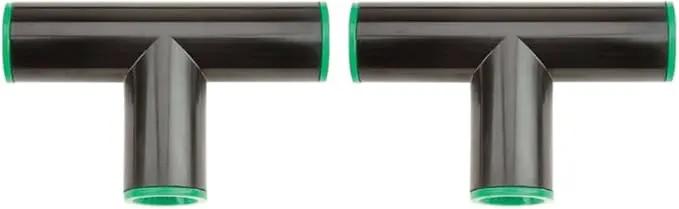 1/2" Compression Tee (Pack of 2) by GreenHaven Gardens