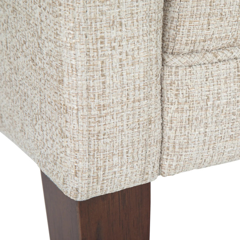 Parris Upholstered Bench - Platinum by HouseOfZazla