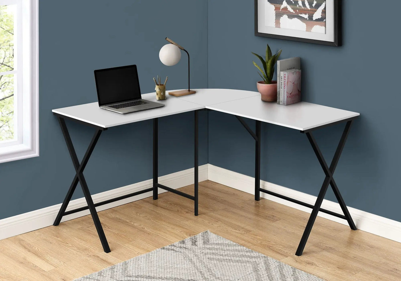 Computer Desk, Home Office, Corner, L Shape, Laptop, Contemporary / Modern by Unique Piece Furniture