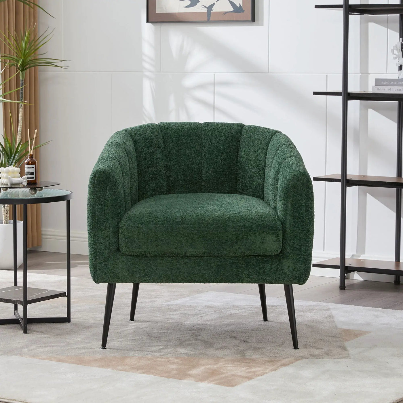 Vanity Barrel Accent Lounge Chair by Unique Piece Furniture