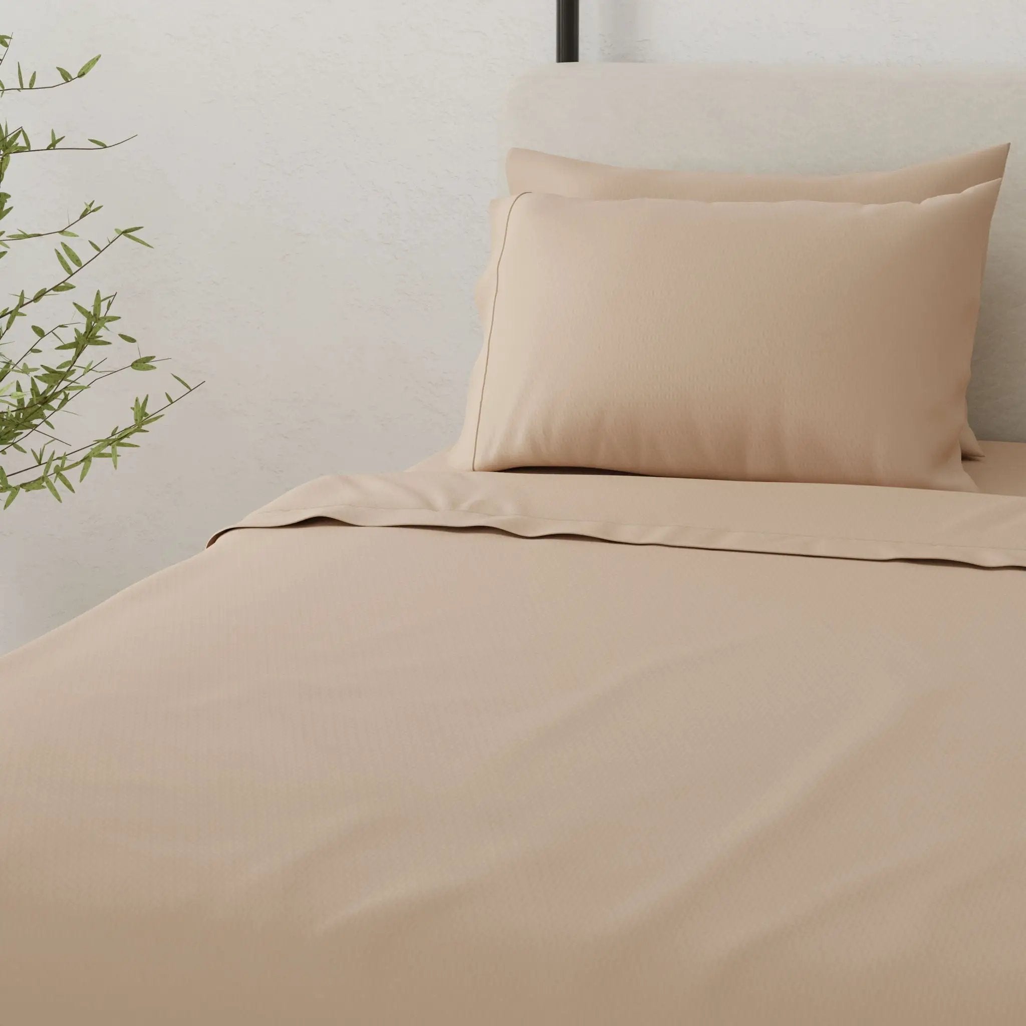 Brushed Hypoallergenic Split Sheet Set by Unique Piece Furniture