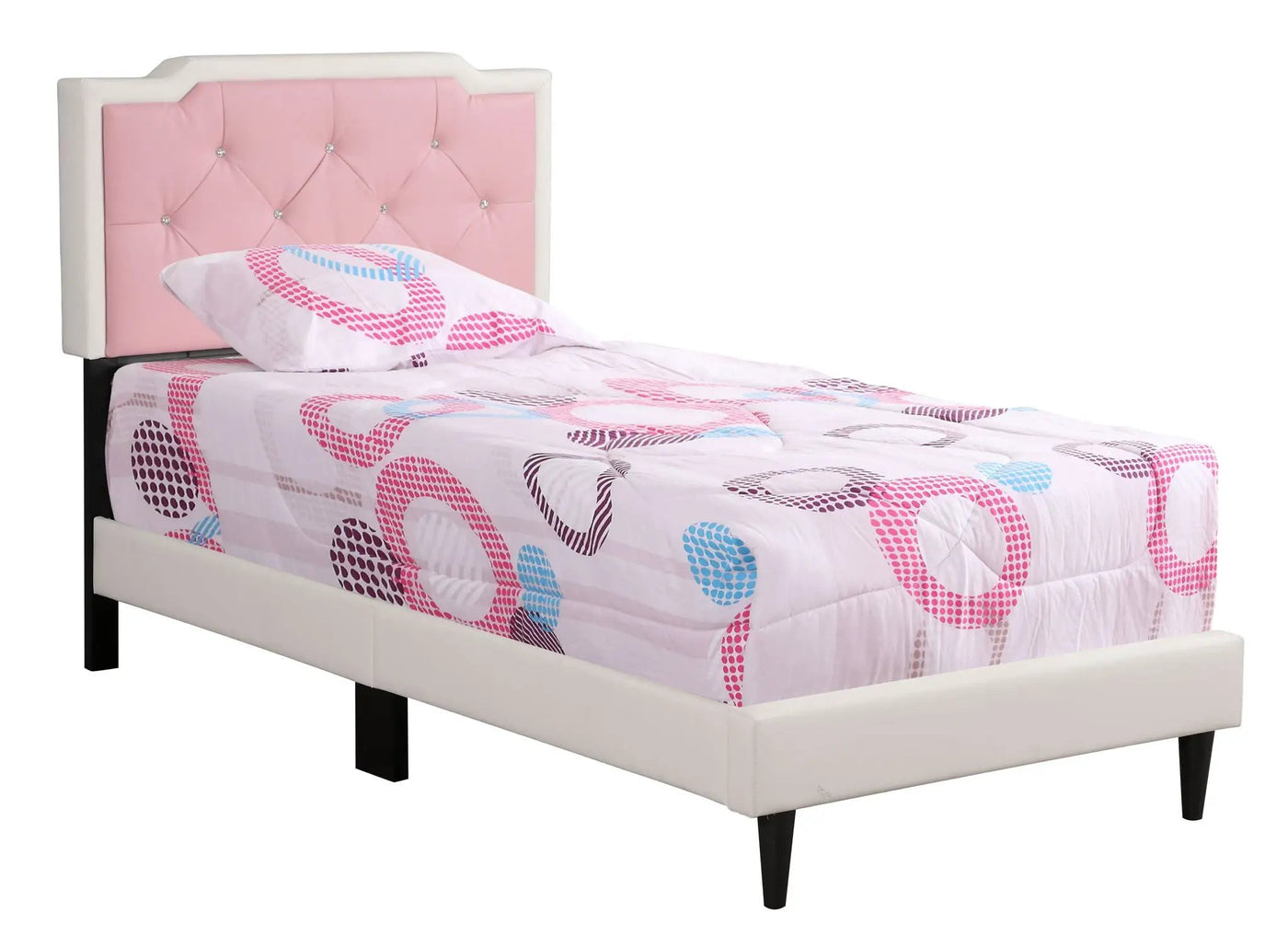 Button Tufted Bed Charming For Cozy Spaces by HouseOfZazla