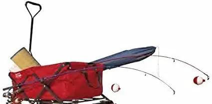 Creative Outdoor Original Folding Wagon All-Terrain Wheels by GreenHaven Gardens