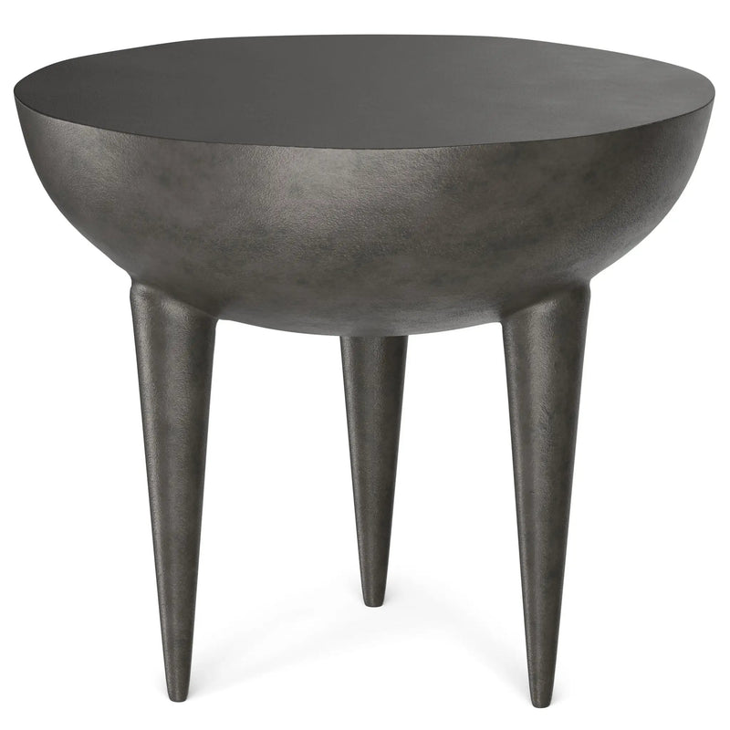 Otto - Cast Aluminum Side Table - Black by Unique Piece Furniture