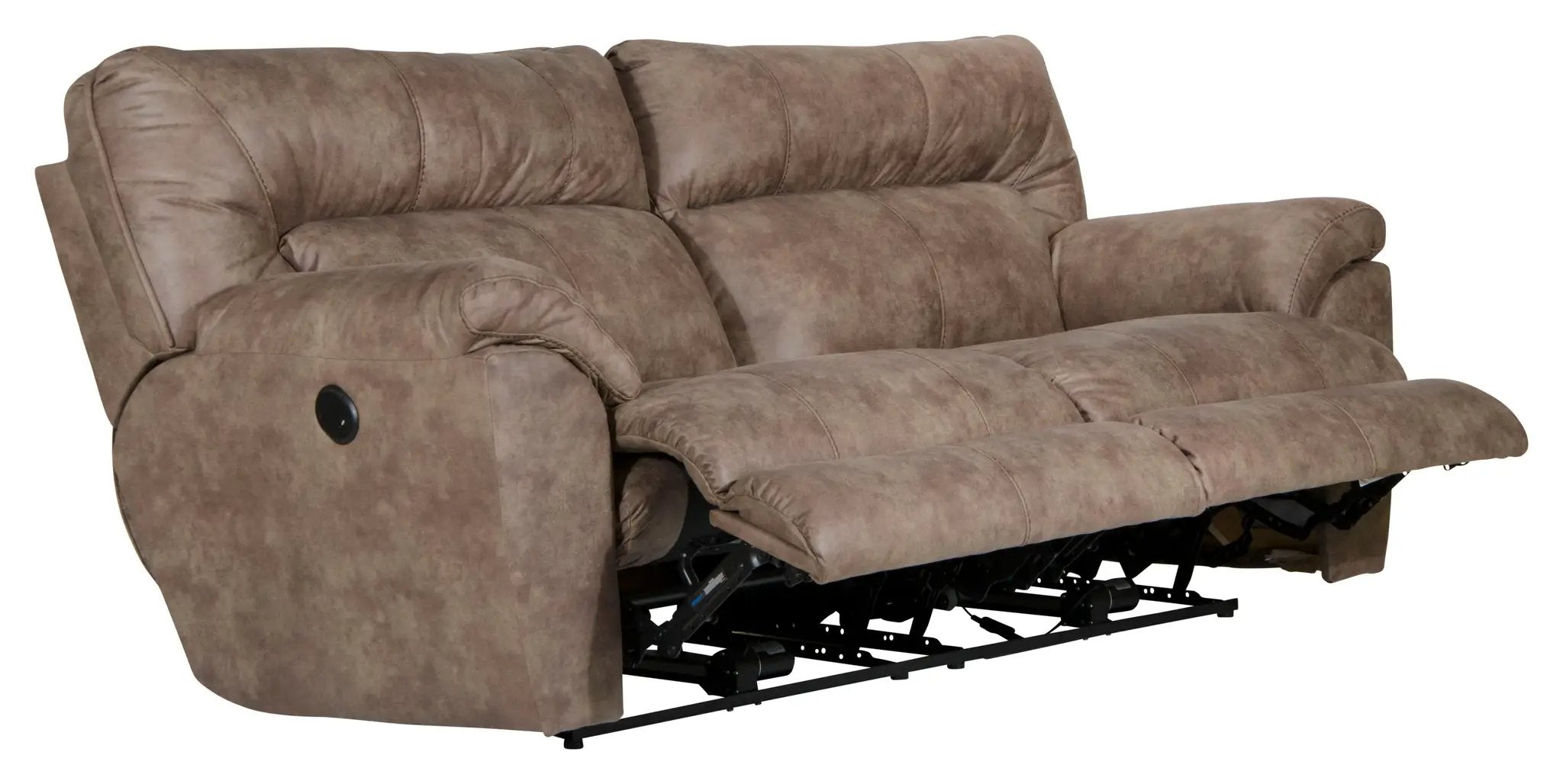 Hollins - 88" Power Reclining Sofa - Coffee by Unique Piece Furniture