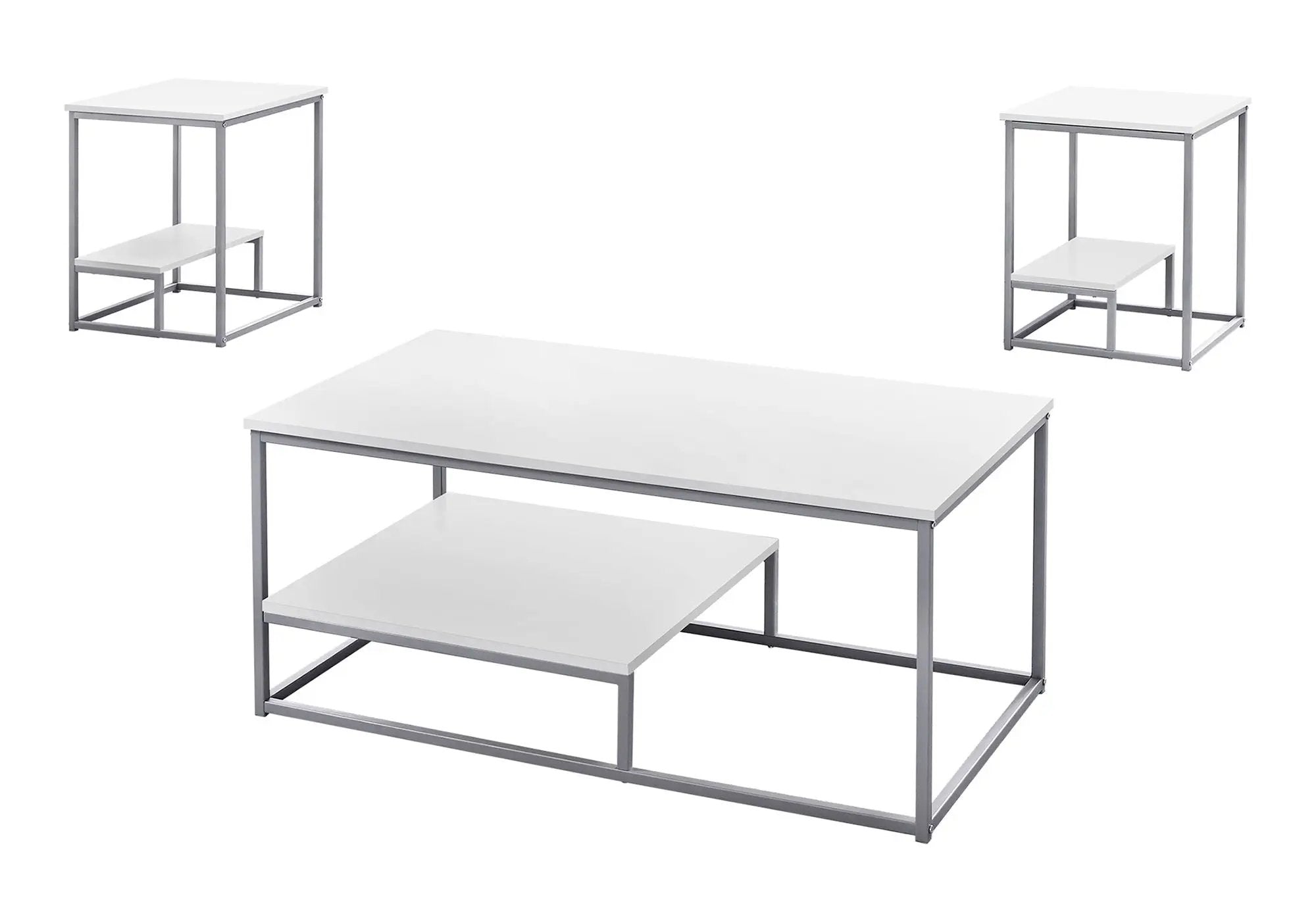 Contemporary 3-Piece Living Room Table Set by HouseOfZazla