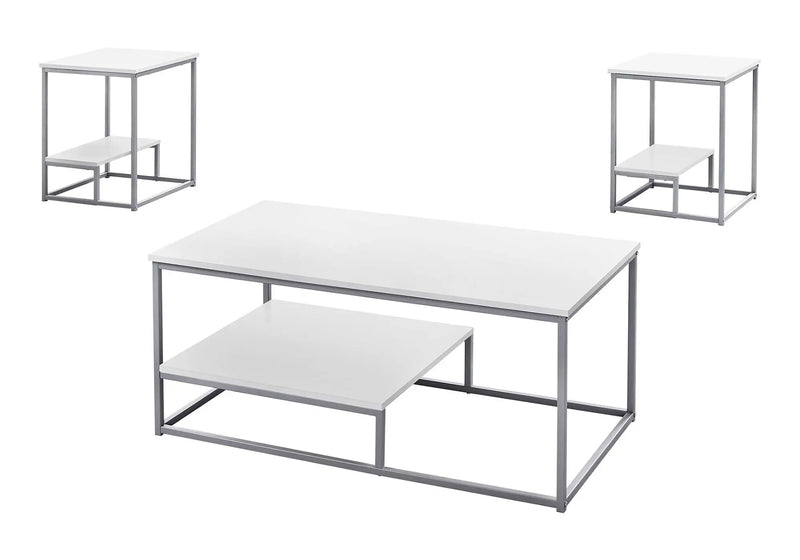Contemporary 3-Piece Living Room Table Set by HouseOfZazla