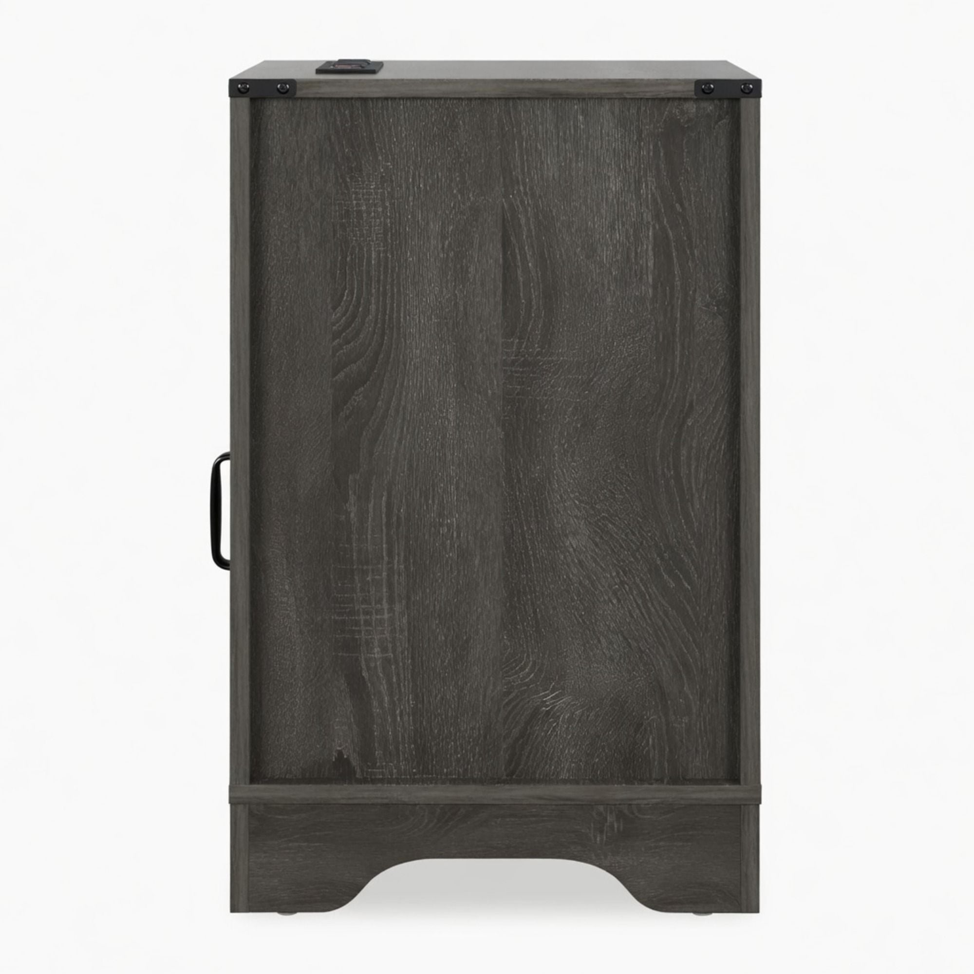 Farmhouse Nightstand, Charging Station & Storage by HouseOfZazla