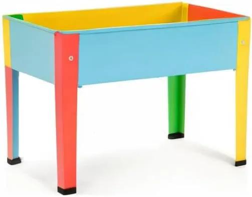Raised Garden Bed With Legs, Galvanized Planter Box for Herbs and Vegetables (Multi-Colored) by GreenHaven Gardens