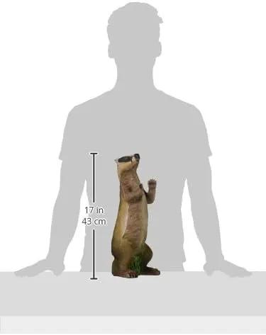 Design Toscano Standing Badger Statue by GreenHaven Gardens