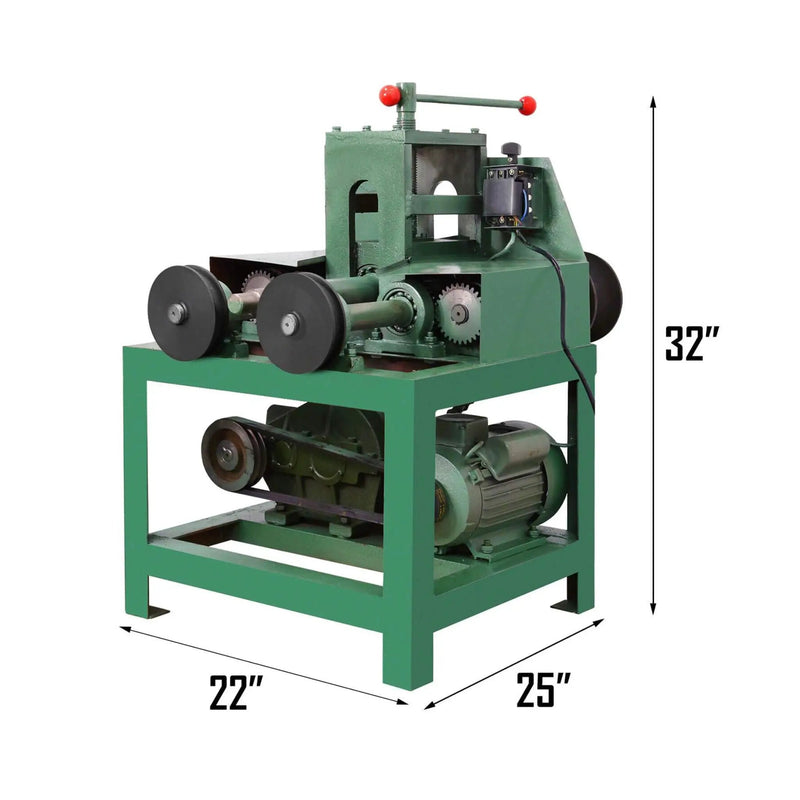 32-Inch Heavy-Duty Electric Industrial Square Pipe Tube Bender Machine With Die Set (SAK21576) by SAKSBY WHOLESALE